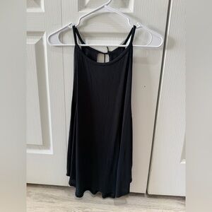 Black Sleeveless Women's Top